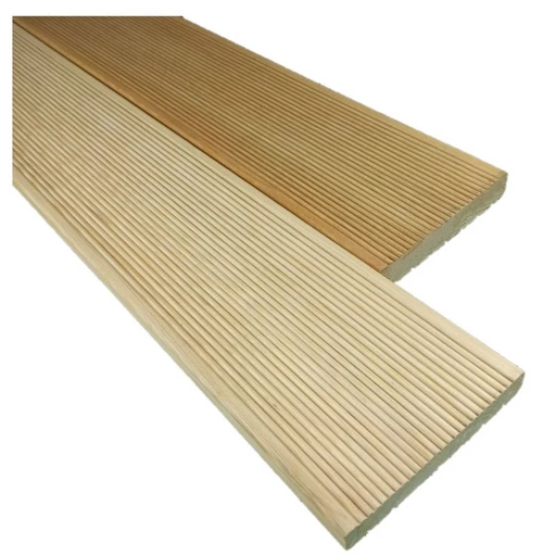 Доска террасная лиственница вельвет 28*142*4000, сорт Э (0,568м2)